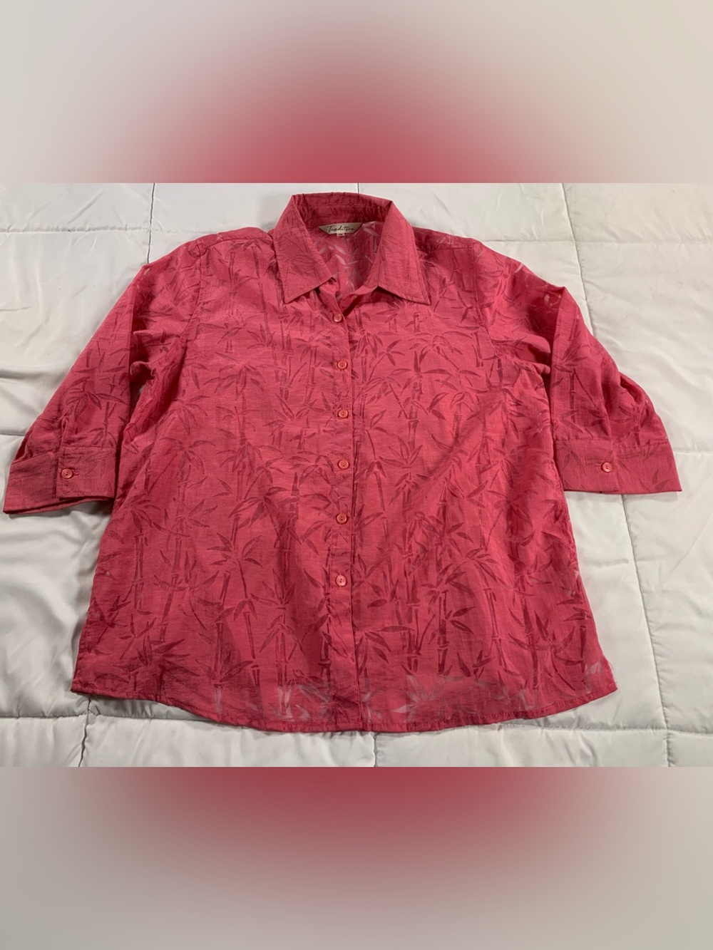 Preloved Tradition button down shirt size 18